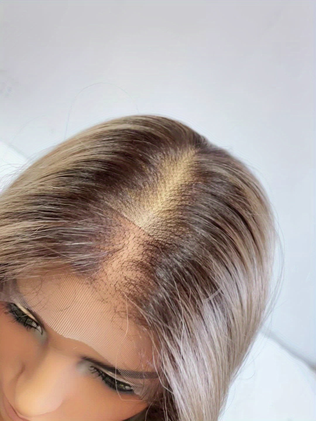 22-Inch Brown Straight Synthetic Lace Front Wig with 13X6 HD Transparent Lace, Designed for Daily Use, Christmas, Music Festivals, And Parties, Offering a Appearance And Comfortable Fit