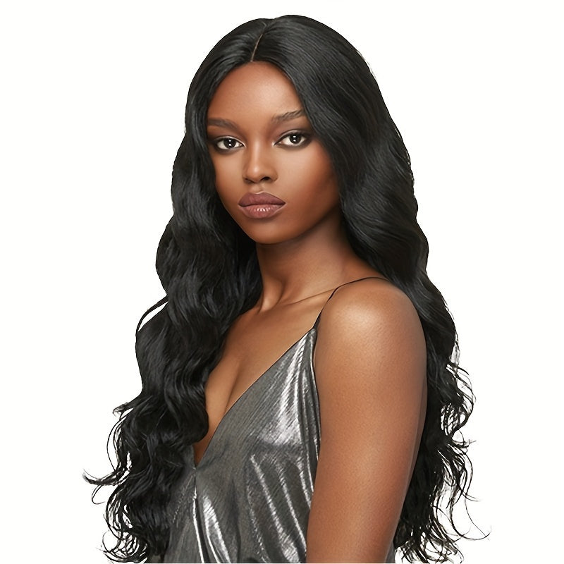 A 30-Inch Long Curly Wig Featuring Large Waves, Designed for a Fashionable Look, Made from Synthetic Fibers, Providing Full Head Coverage