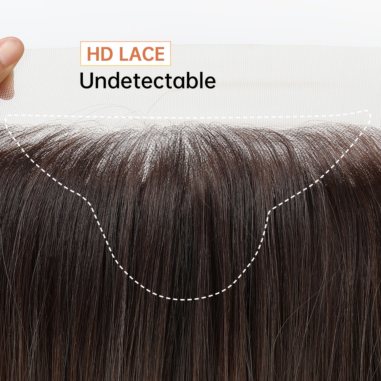 13x4 HD Lace Front Wig 30-inch Y Chestnut Brown Highlights Straight Hair Wig Density Heat Resistant Comfortable & Breathable Versatile Style for Daily Commutes\u002F Casual Outings\u002F Fashion Events