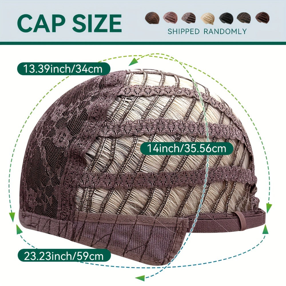 14-Inch Women'S Wig, Stylish Short Hair with Small Curls Made of Synthetic Fibers, Breathable Rose Netting, Ideal for Everyday Use, Parties, Travel, Birthday Presents, Look for Women, High Density And Premium Quality Wig