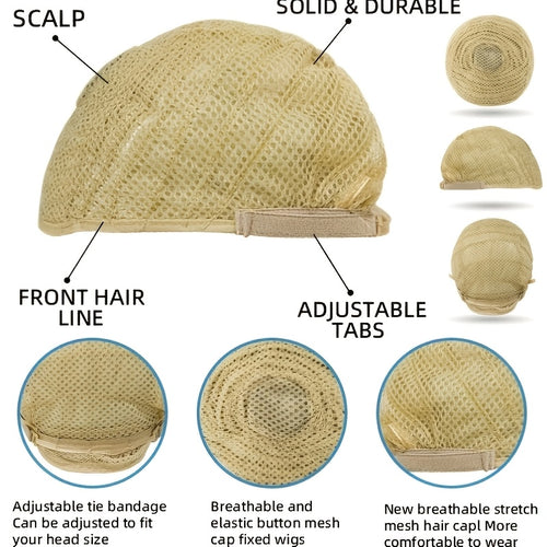 13.78inch Ombre Golden Curly Glueless Wig for Women Suitable for Women - Heat-Resistant Synthetic Hair, No Needed, Easy Wear & Go for Daily Use, Cosplay, Weddings, Music Festivals, Lightweight Volume & Look